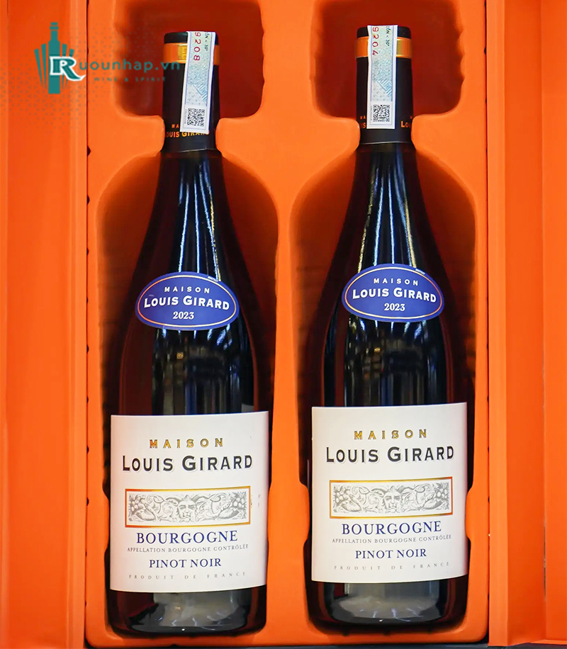 Rượu Vang Maison Louis Girard Bourgogne Pinot Noir 5 Rượu Vang Maison Louis Girard Bourgogne Pinot Noir