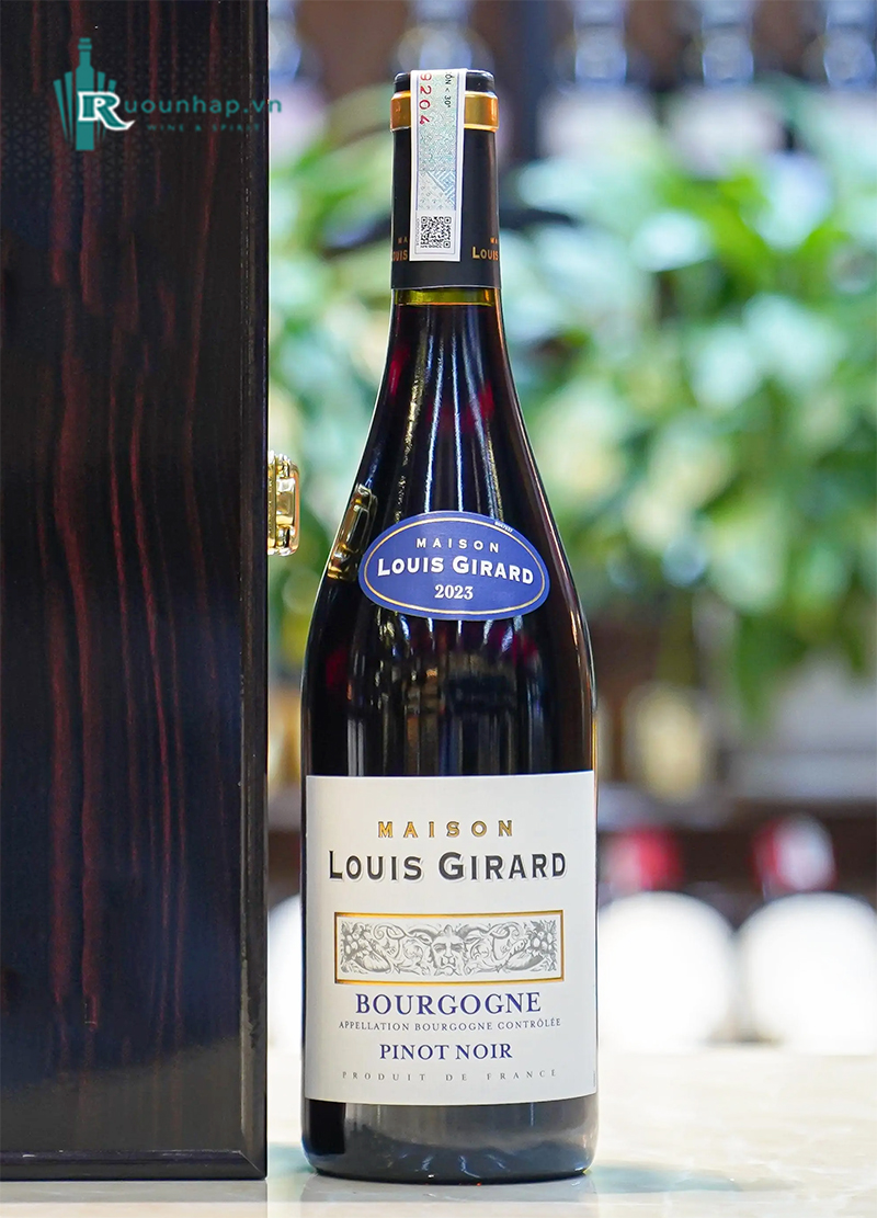 Rượu Vang Maison Louis Girard Bourgogne Pinot Noir 6 Rượu Vang Maison Louis Girard Bourgogne Pinot Noir