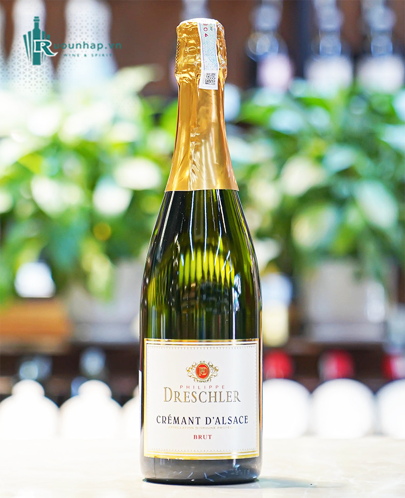 Rượu Vang Philippe Dreschler Crémant d'Alsace Brut 4 Rượu Vang Philippe Dreschler Crémant d'Alsace Brut