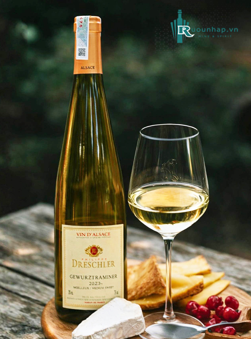 Rượu Vang Philippe Dreschler Gewurztraminer 6 Rượu Vang Philippe Dreschler Gewurztraminer