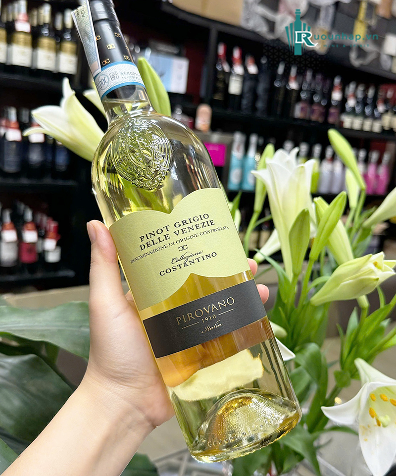 Rượu Vang Pirovano Collezione Costantino Pinot Grigio 4 Rượu Vang Pirovano Collezione Costantino Pinot Grigio