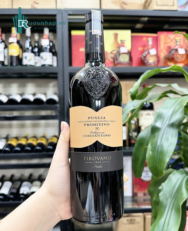 Rượu Vang Pirovano Collezione Costantino Primitivo Puglia 6 Rượu Vang Pirovano Collezione Costantino Primitivo Puglia