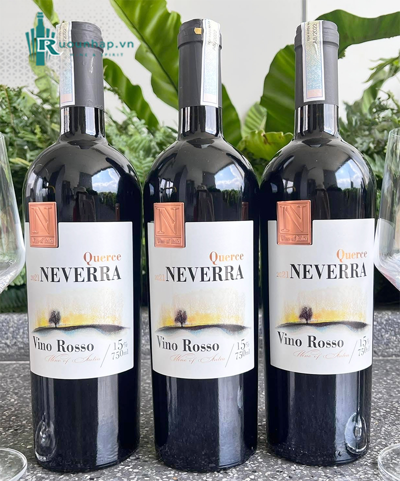 Rượu Vang Querce Neverra Vino Rosso 5 Rượu Vang Querce Neverra Vino Rosso
