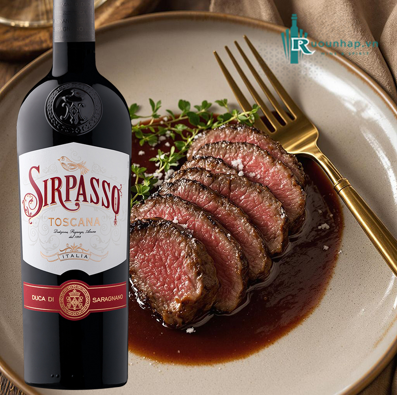 Rượu Vang Sir Passo Rosso Toscano 6 Rượu Vang Sir Passo Rosso Toscano