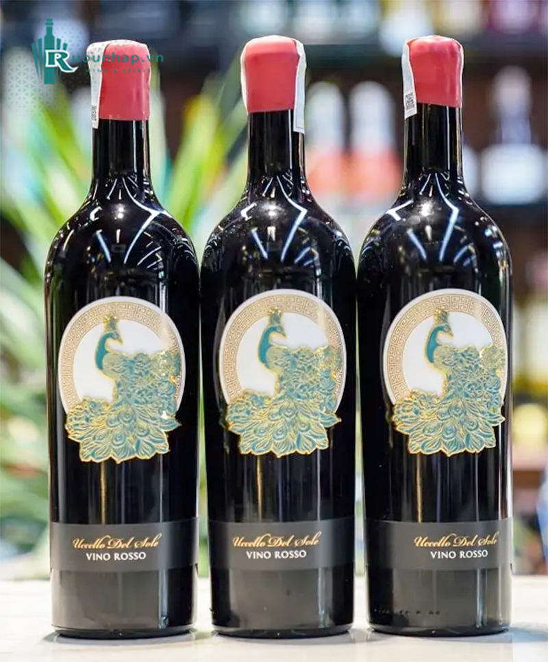 Rượu Vang Uccello Del Sole Vino Rosso 5 Rượu Vang Uccello Del Sole Vino Rosso