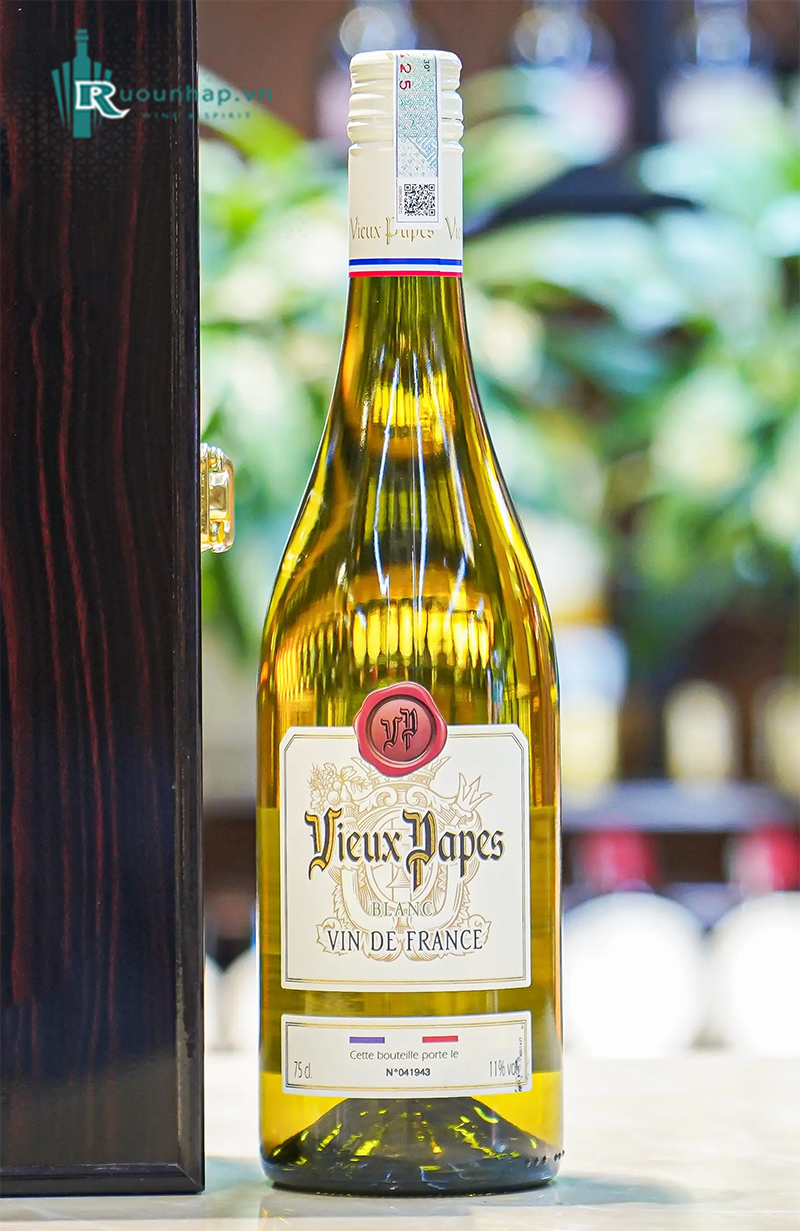 Rượu Vang Vieux Papes Blanc 4 Rượu Vang Vieux Papes Blanc