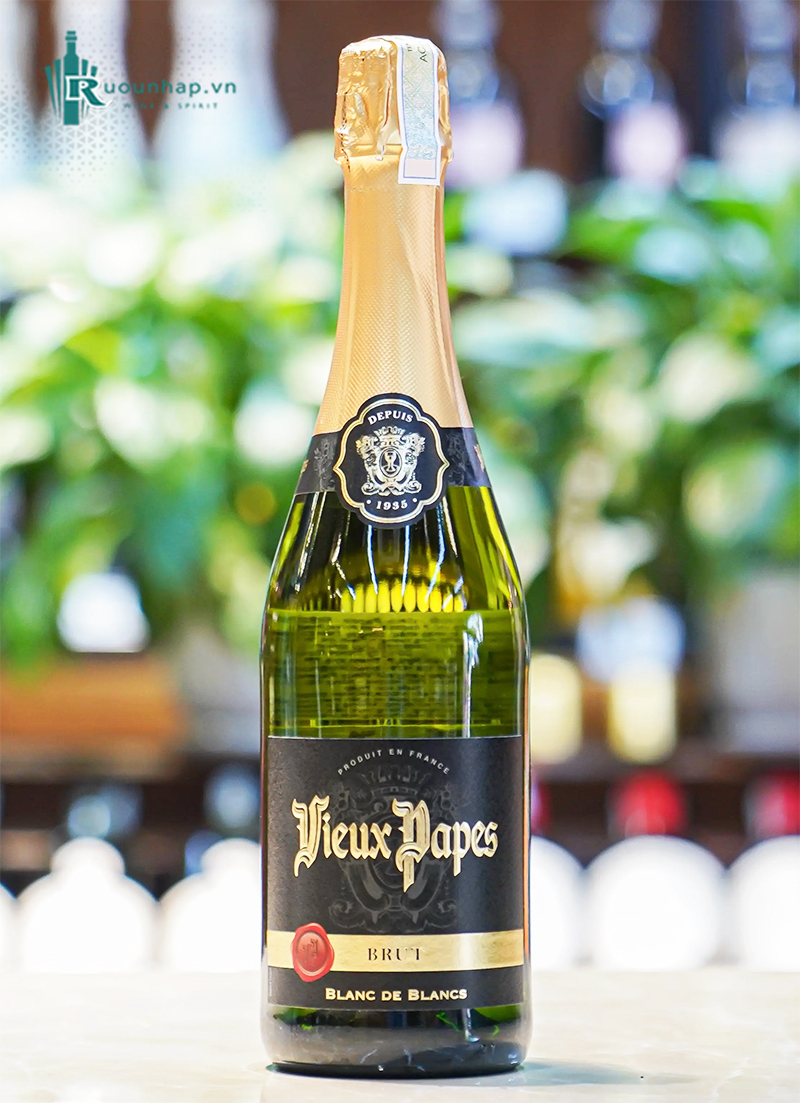 Rượu Vang Vieux Papes Blanc de Blancs Brut 4 Rượu Vang Vieux Papes Blanc de Blancs Brut