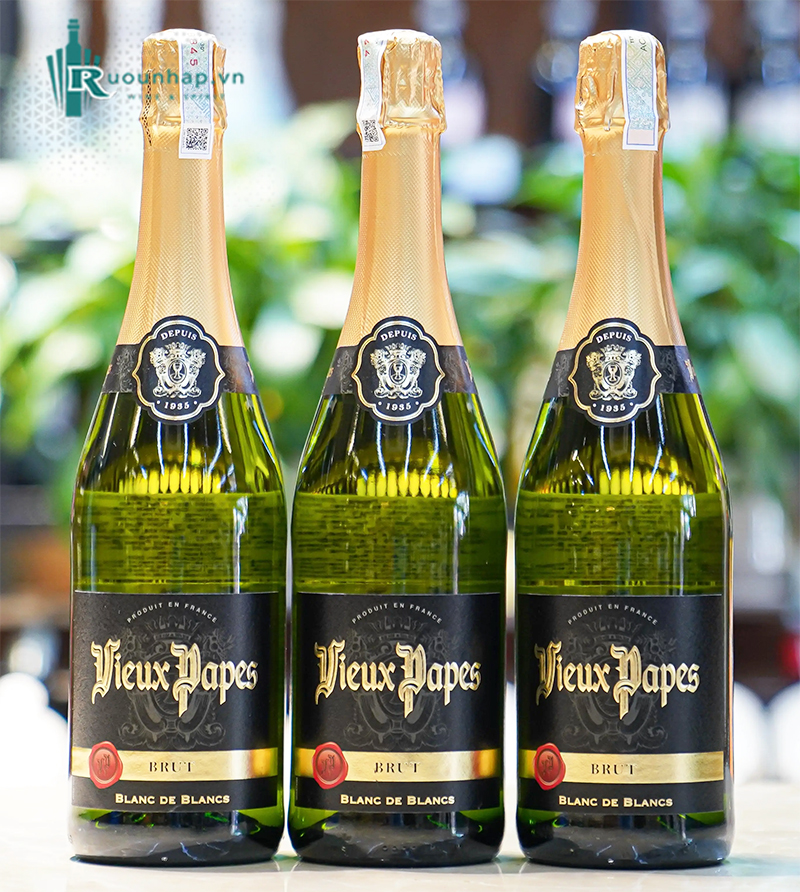 Rượu Vang Vieux Papes Blanc de Blancs Brut 5 Rượu Vang Vieux Papes Blanc de Blancs Brut