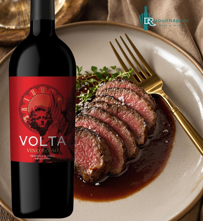 Rượu Vang Volta Vino Rosso 6 Rượu Vang Volta Vino Rosso