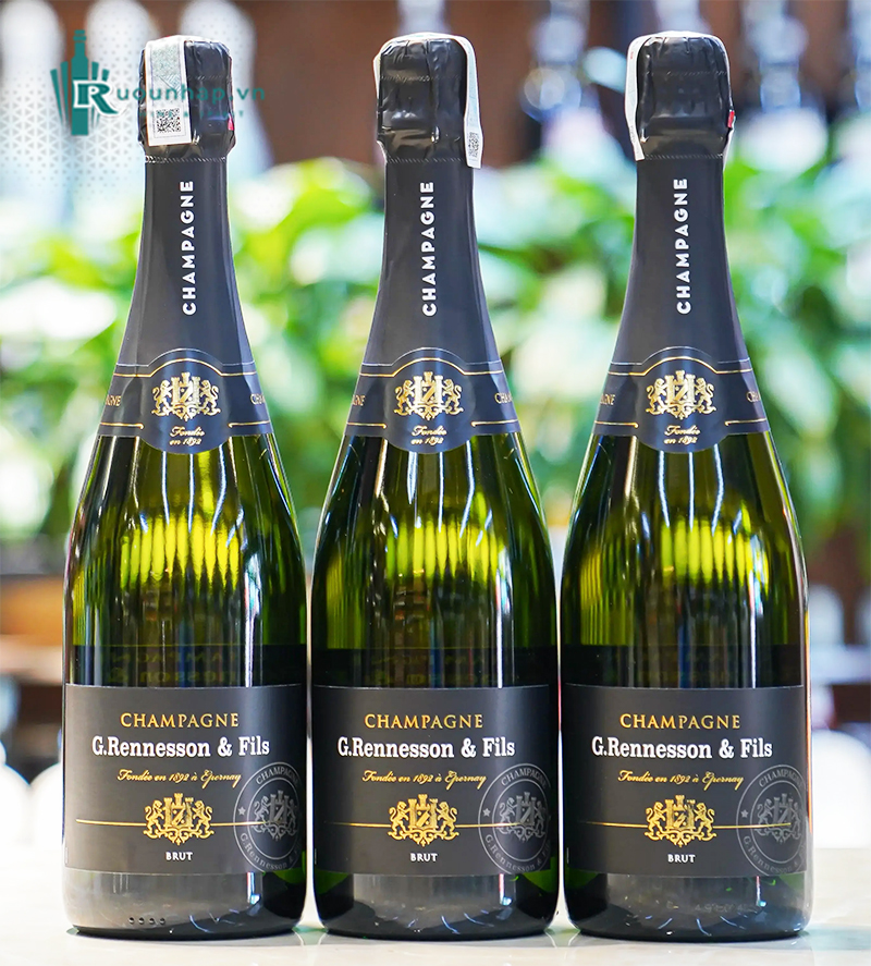 Rượu Champagne Brut G. Rennesson et Fils 5 Rượu Champagne Brut G. Rennesson et Fils