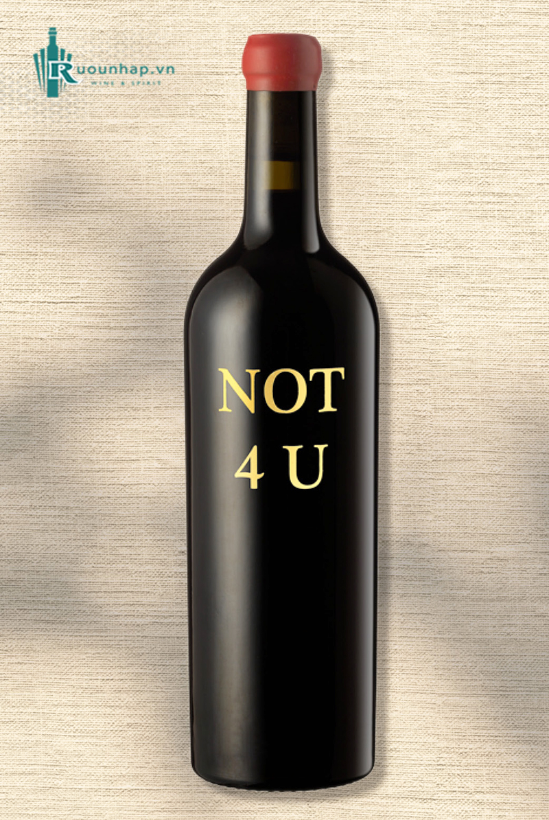 Rượu Vang Chateau Rousselle NOT 4 U 4 Rượu Vang Chateau Rousselle NOT 4 U