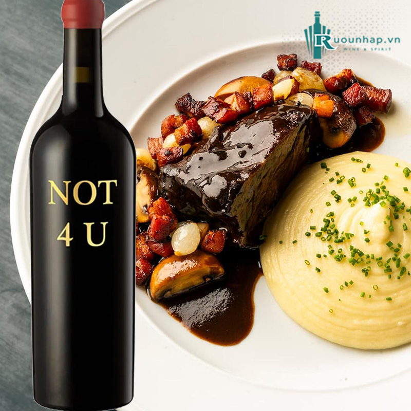 Rượu Vang Chateau Rousselle NOT 4 U 6 Rượu Vang Chateau Rousselle NOT 4 U