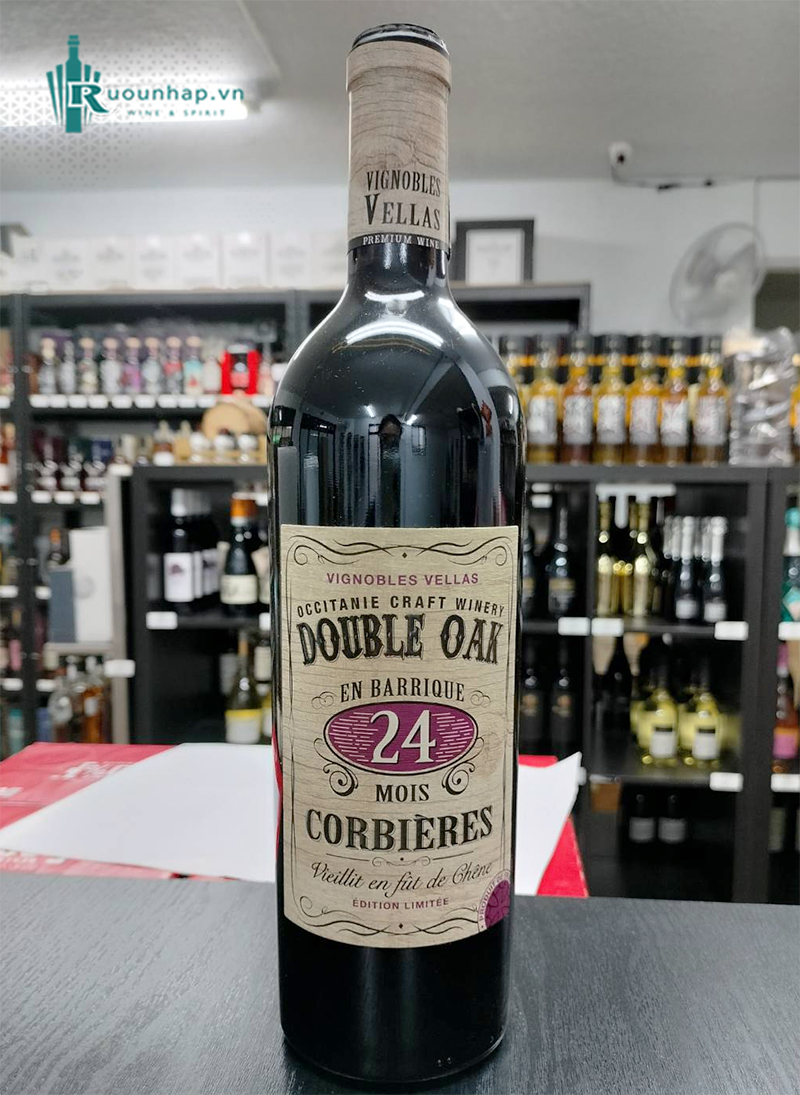 Rượu Vang Double Oak 24 Mois Corbieres 6 Rượu Vang Double Oak 24 Mois Corbieres