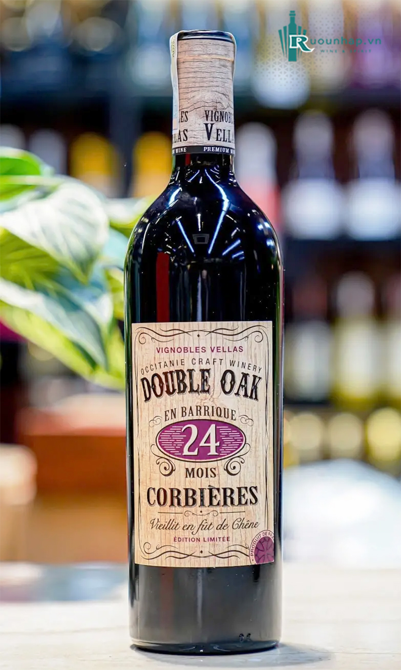 Rượu Vang Double Oak 24 Mois Corbieres 4 Rượu Vang Double Oak 24 Mois Corbieres