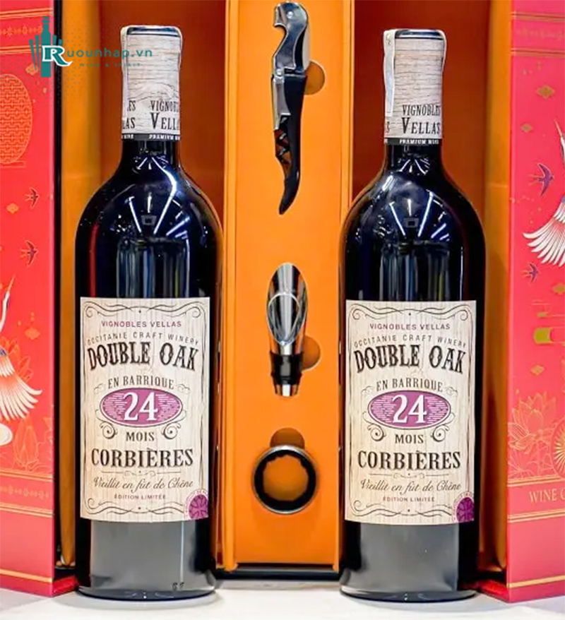 Rượu Vang Double Oak 24 Mois Corbieres 5 Rượu Vang Double Oak 24 Mois Corbieres