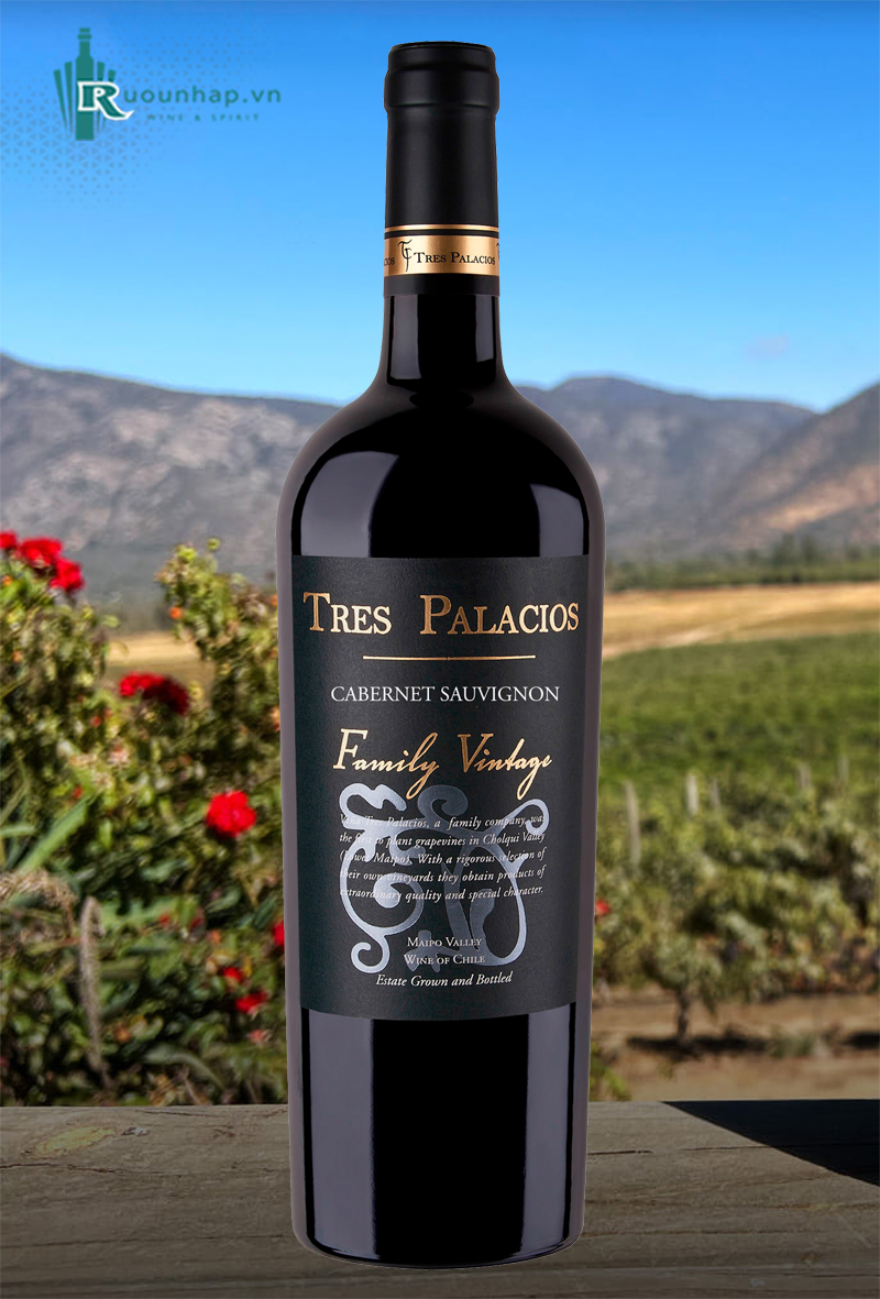 Rượu Vang Tres Palacios Family Vintage Cabernet Sauvignon 4 Rượu Vang Tres Palacios Family Vintage Cabernet Sauvignon