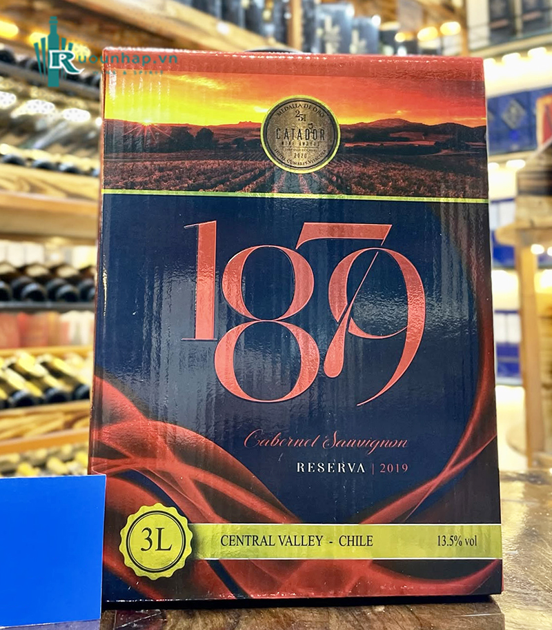Rượu Vang Bịch 1879 Cabernet Sauvignon 3L 4 Rượu Vang Bịch 1879 Cabernet Sauvignon 3L