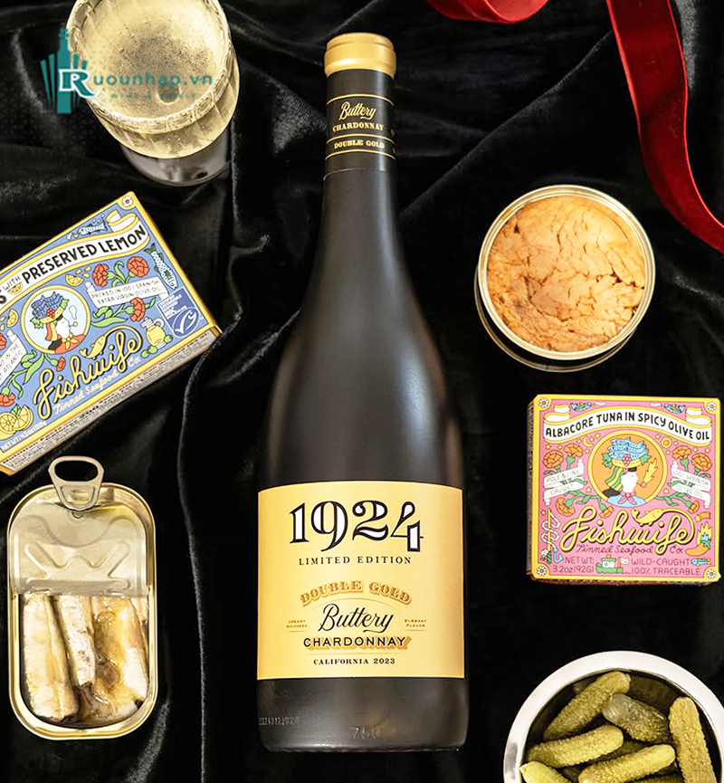 Rượu Vang 1924 Double Gold Buttery Chardonnay 4 Rượu Vang 1924 Double Gold Buttery Chardonnay