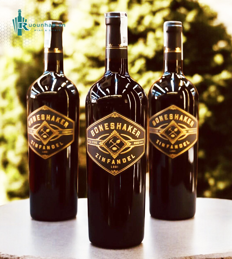 Rượu Vang Boneshaker Zinfandel 5 Rượu Vang Boneshaker Zinfandel