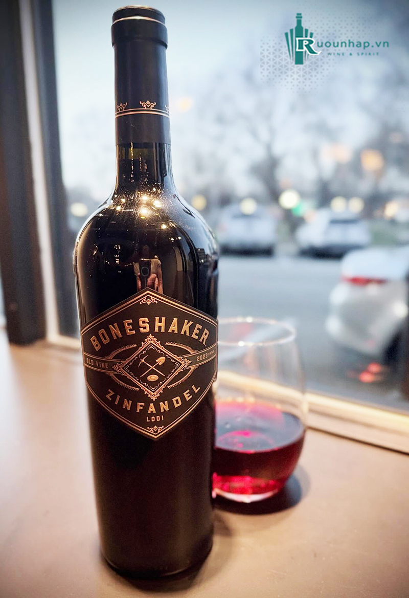 Rượu Vang Boneshaker Zinfandel 6 Boneshaker Zinfandel 3