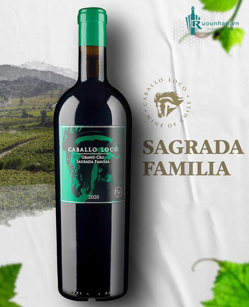 Rượu Vang Caballo Loco Grand Cru Sagrada Familia 5 Rượu Vang Caballo Loco Grand Cru Sagrada Familia