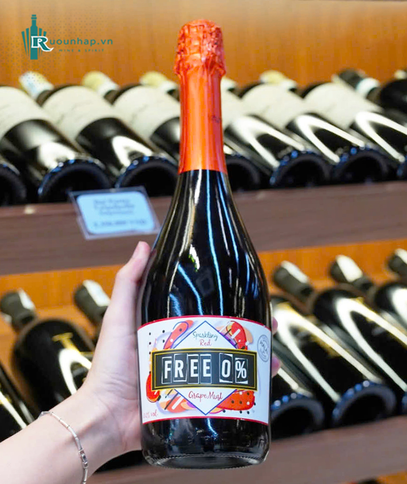 Rượu Vang Free 0% Red Sparkling 5 Rượu Vang Free 0% Red Sparkling