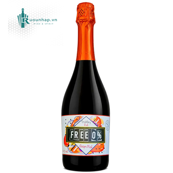 Free 0% Red Sparkling Rượu Vang Free 0% Red Sparkling