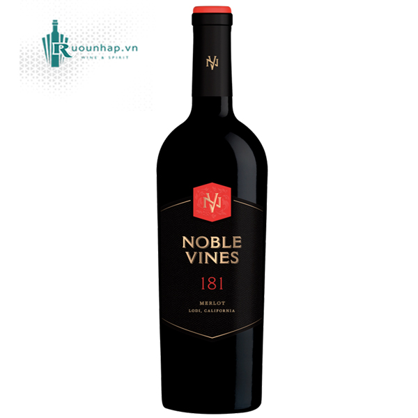 Noble Vines 181 Merlot Rượu Vang Noble Vines 181 Merlot