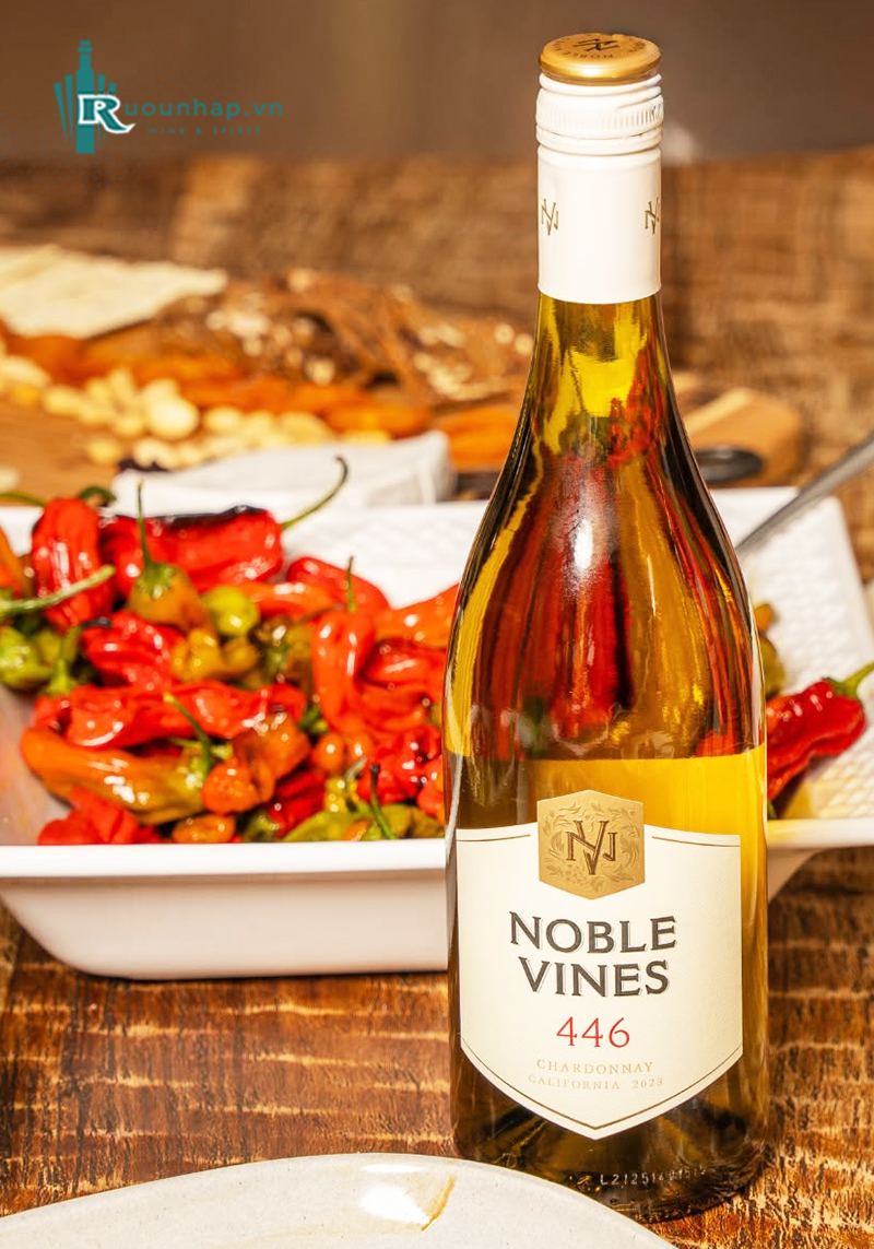 Rượu Vang Noble Vines 446 Chardonnay 4 Rượu Vang Noble Vines 446 Chardonnay
