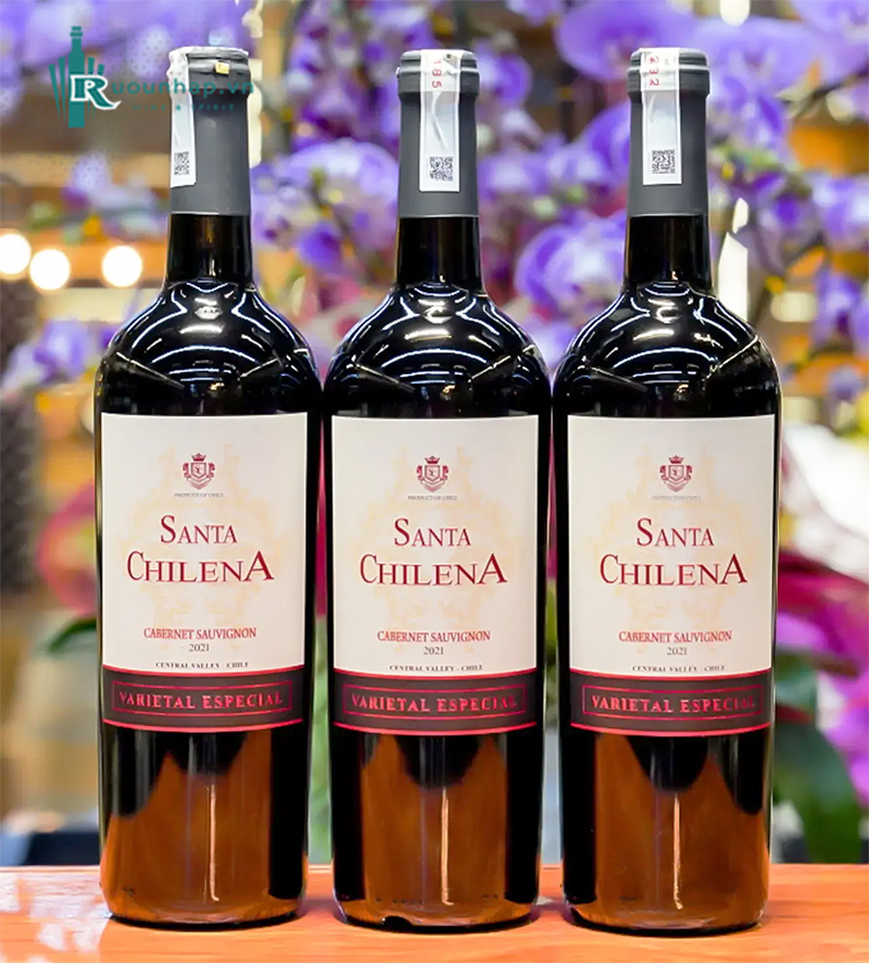 Rượu Vang Santa Chilena Cabernet Sauvignon 6 Rượu Vang Santa Chilena Cabernet Sauvignon