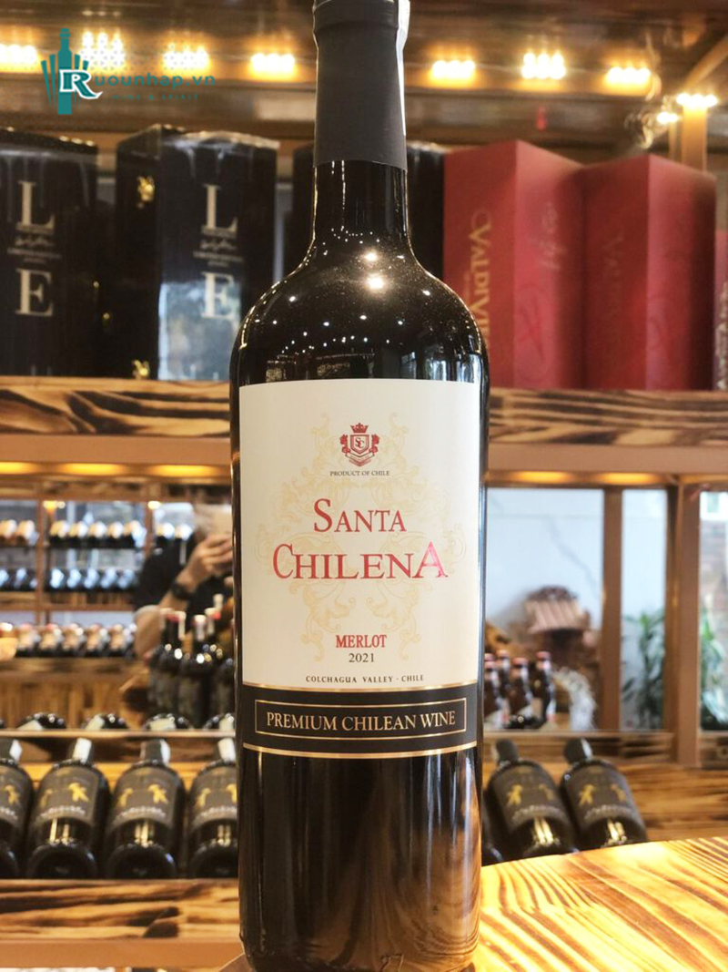 Rượu Vang Santa Chilena Merlot 5 Rượu Vang Santa Chilena Merlot
