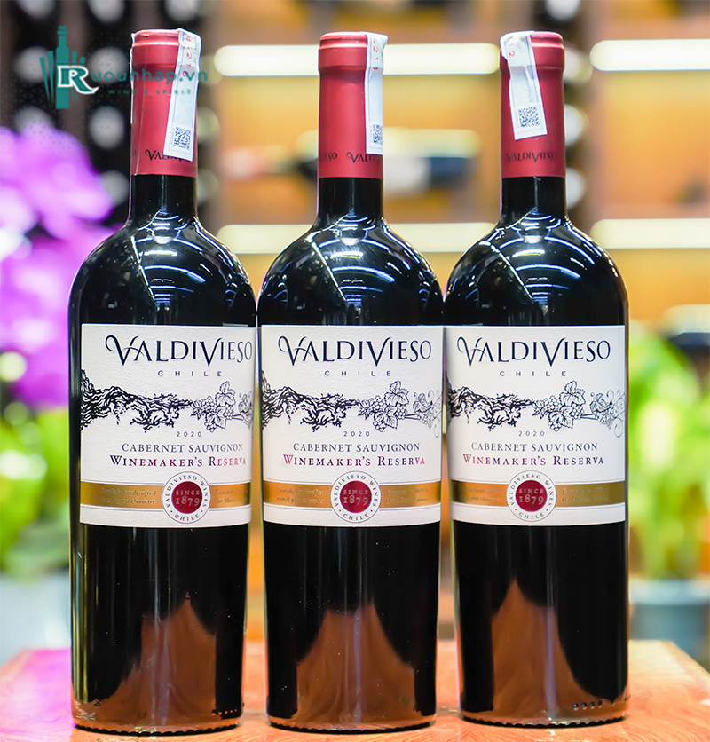 Rượu Vang Valdivieso Winemaker Reserva Cabernet Sauvignon 5 Rượu Vang Valdivieso Winemaker Reserva Cabernet Sauvignon