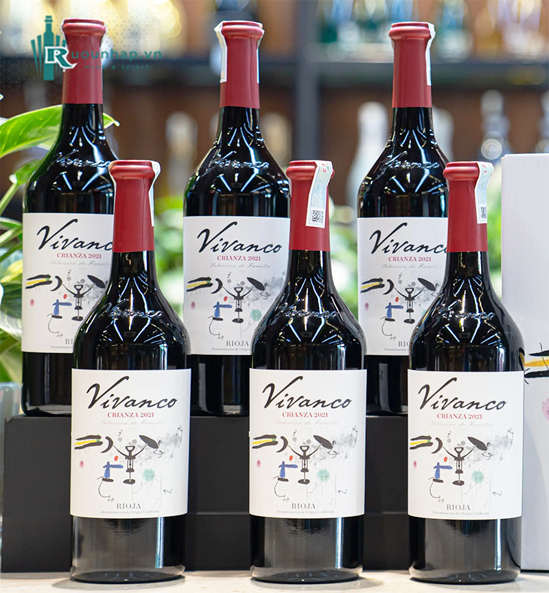 Rượu Vang Vivanco Crianza 6 Rượu Vang Vivanco Crianza