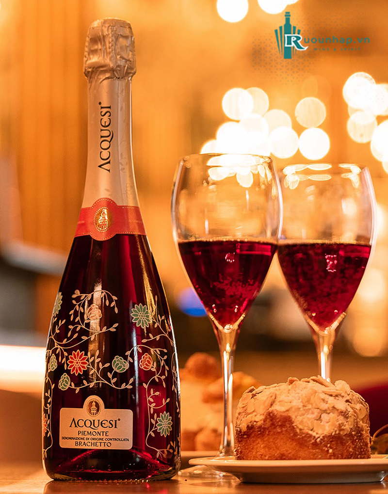 Rượu Vang Acquesi Brachetto Piemonte 6 Rượu Vang Acquesi Brachetto Piemonte