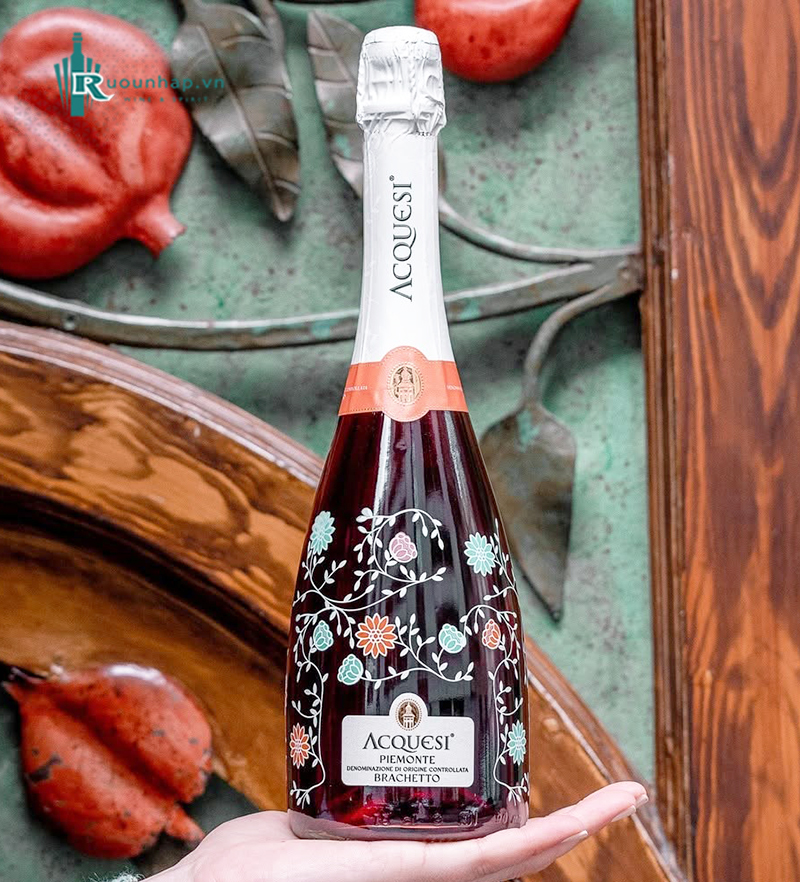 Rượu Vang Acquesi Brachetto Piemonte 4 Rượu Vang Acquesi Brachetto Piemonte