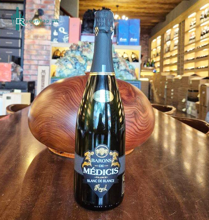Rượu Barons De Medicis Blanc de Blancs Brut 4 Rượu Barons De Medicis Blanc de Blancs Brut