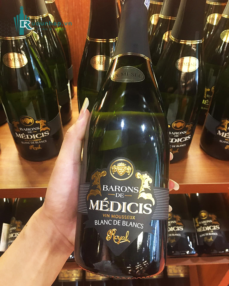 Rượu Barons De Medicis Blanc de Blancs Brut 5 Rượu Barons De Medicis Blanc de Blancs Brut