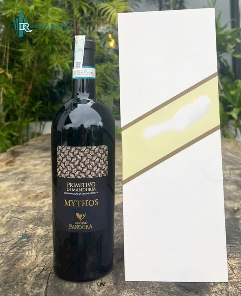 Rượu Vang Cantine Pandora Mythos Primitivo DOP 6 Rượu Vang Cantine Pandora Mythos Primitivo DOP