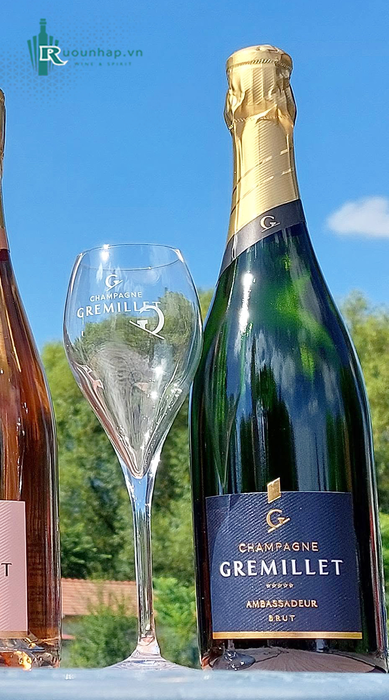 Rượu Champagne Gremillet Ambassadeur Brut 4 Rượu Champagne Gremillet Ambassadeur Brut
