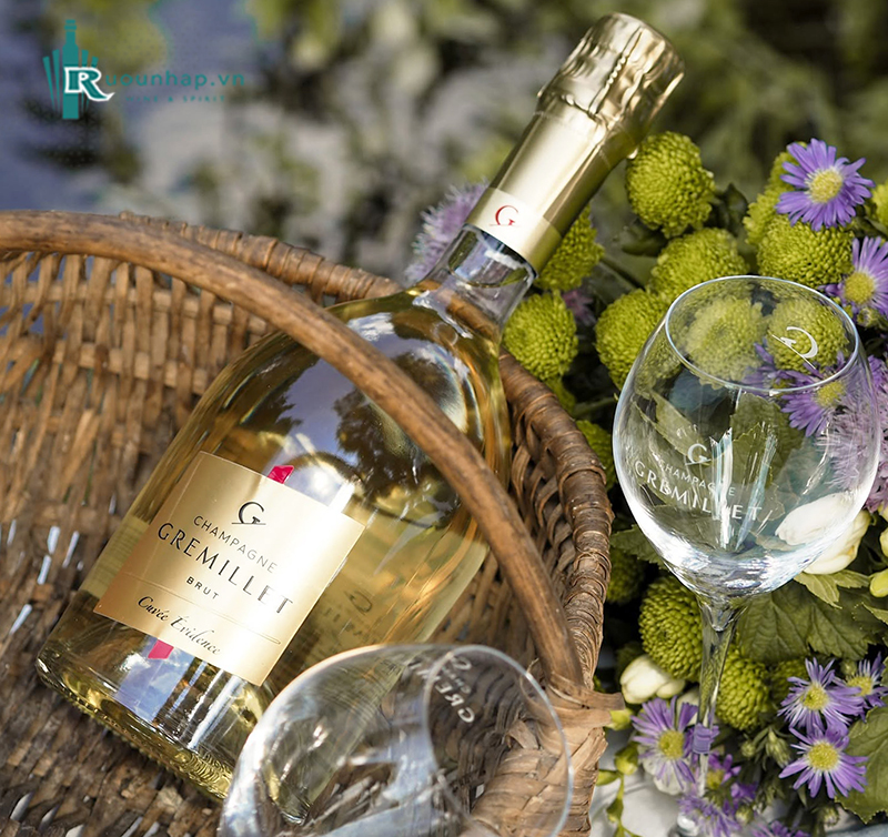 Rượu Champagne Gremillet Cuvée Evidence Brut 5 Rượu Champagne Gremillet Cuvée Evidence Brut