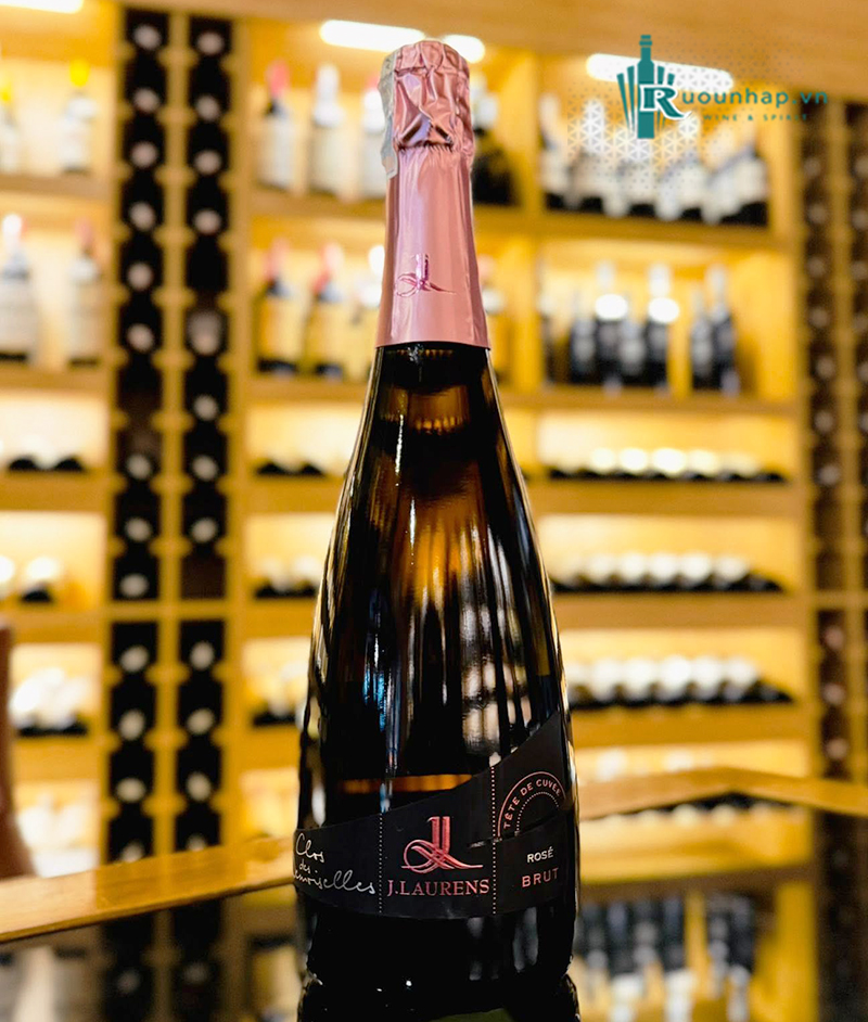 Rượu Clos des Demoiselles Crémant de Limoux Tête de Cuvée Rose Brut 5 Rượu Clos des Demoiselles Crémant de Limoux Tête de Cuvée Rose Brut