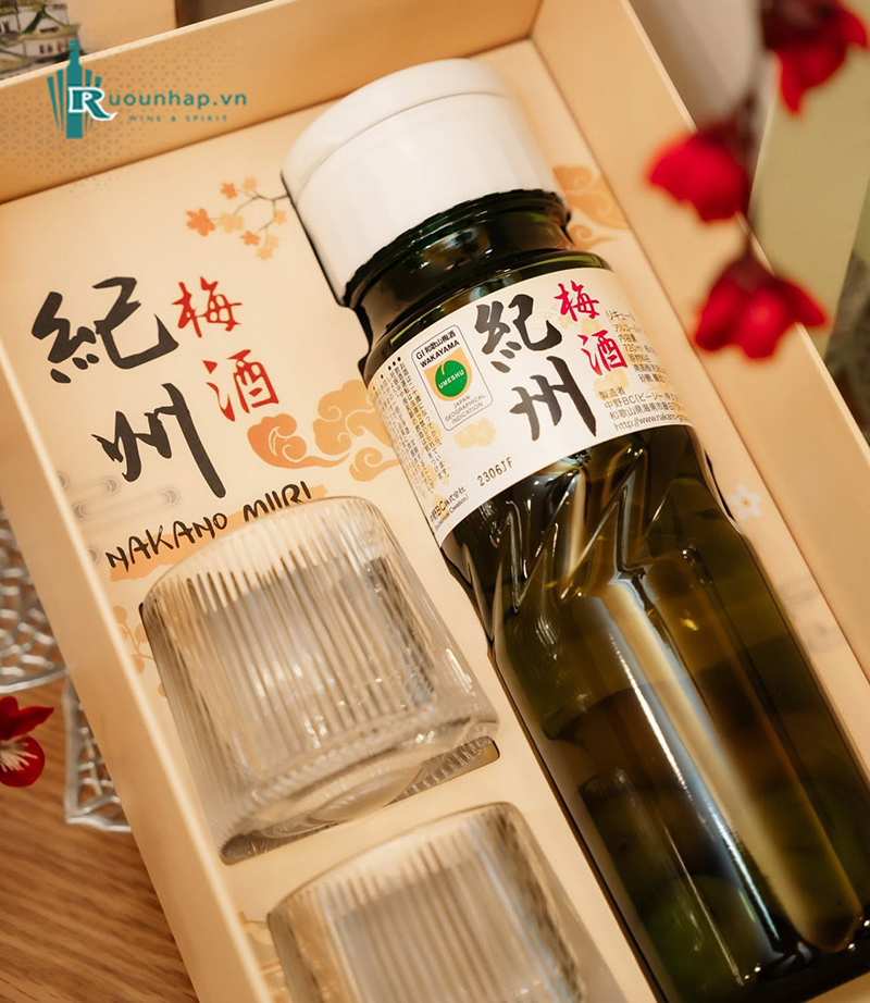 Rượu Mơ Nakano Umeshu Kishu Miiri 5 Rượu Mơ Nakano Umeshu Kishu Miiri