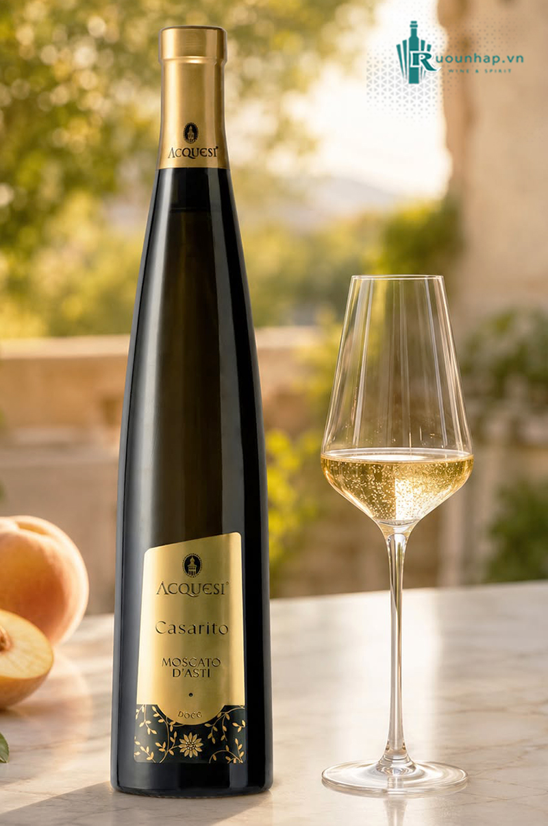 Rượu Vang Acquesi Moscato d'Asti Casarito 4 Rượu Vang Acquesi Moscato d'Asti Casarito