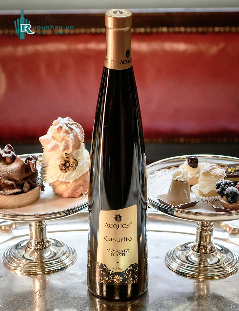 Rượu Vang Acquesi Moscato d'Asti Casarito 6 Rượu Vang Acquesi Moscato d'Asti Casarito