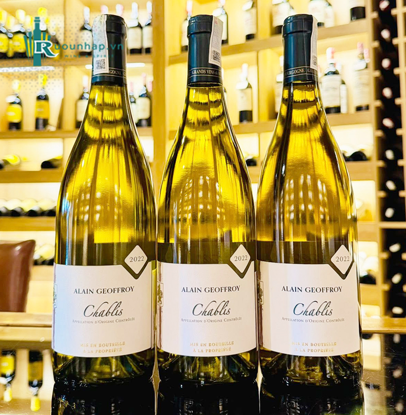 Rượu Vang Alain Geoffroy Chablis 5 Rượu Vang Alain Geoffroy Chablis