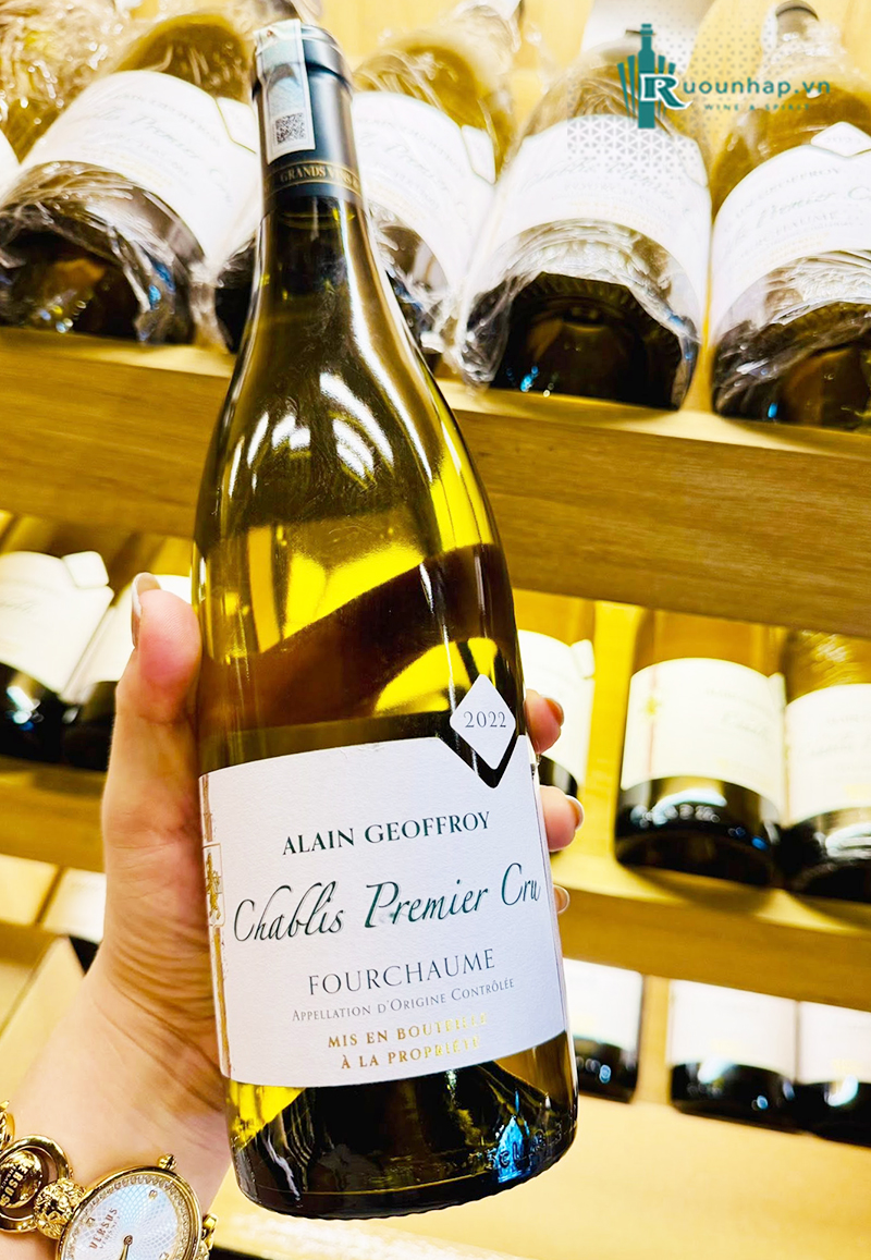 Rượu Vang Alain Geoffroy Chablis Premier Cru Fourchaume 4 Rượu Vang Alain Geoffroy Chablis Premier Cru Fourchaume
