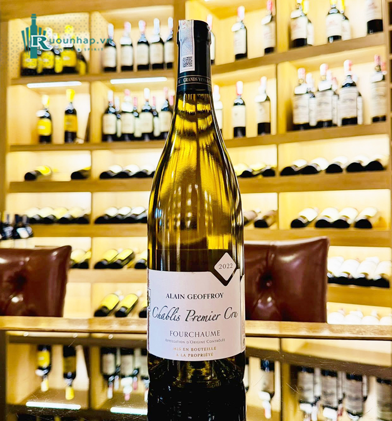 Rượu Vang Alain Geoffroy Chablis Premier Cru Fourchaume 6 Rượu Vang Alain Geoffroy Chablis Premier Cru Fourchaume