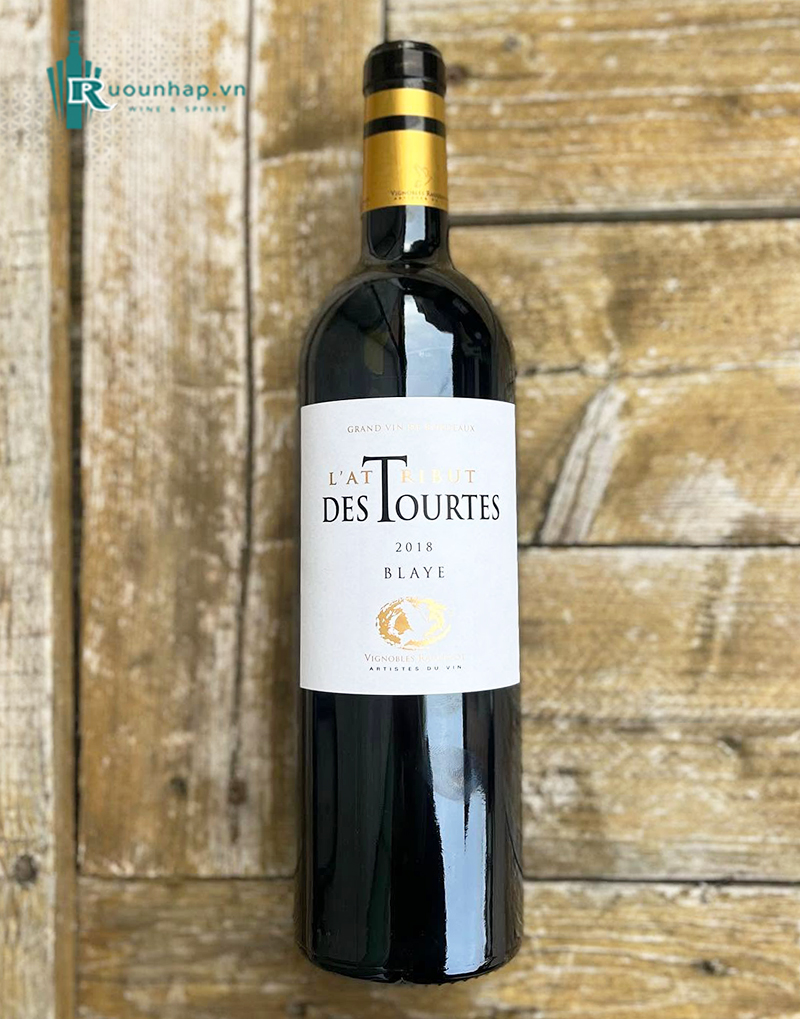 Rượu Vang Chateau Des Tourtes L'Attribut Des Tourtes 4 Rượu Vang Chateau Des Tourtes L'Attribut Des Tourtes