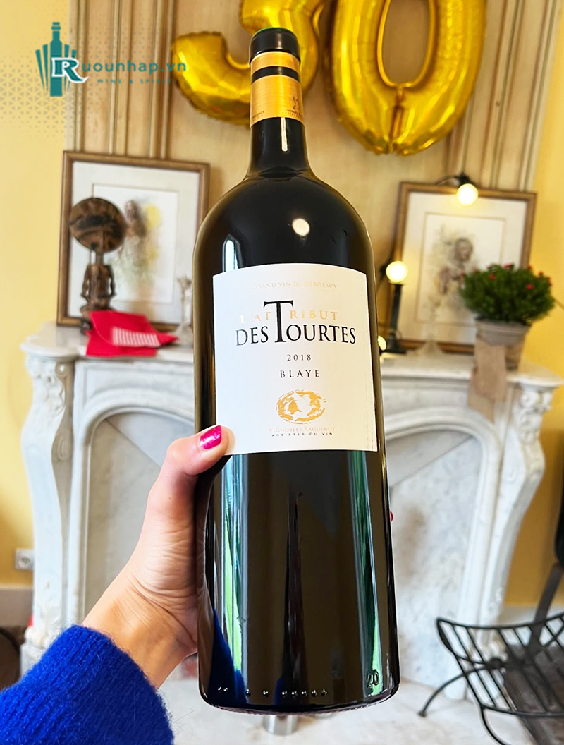 Rượu Vang Chateau Des Tourtes L'Attribut Des Tourtes 6 Rượu Vang Chateau Des Tourtes L'Attribut Des Tourtes