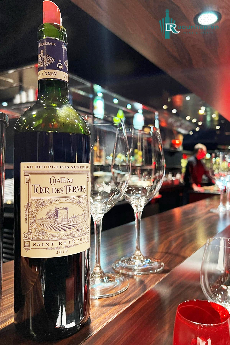 Rượu Vang Chateau Tour Des Termes Cru Bourgeois Superieur 6 Rượu Vang Chateau Tour Des Termes Cru Bourgeois Superieur